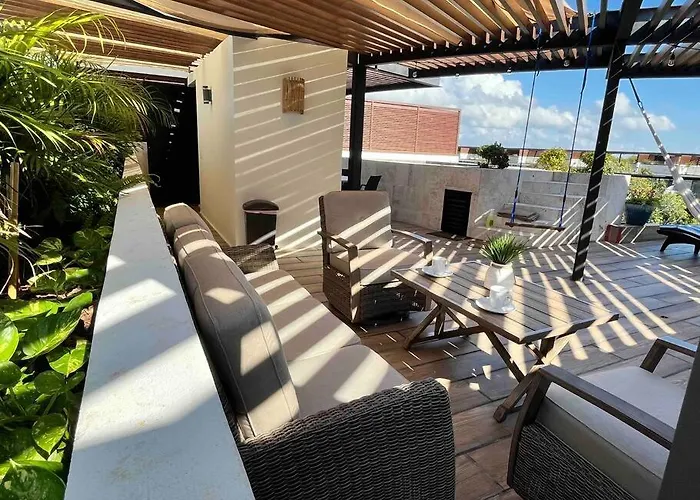 Luxury Rooftop Penthouse - Private Pool - Playacar Appartement *