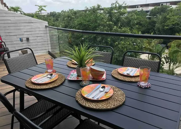 Luxury Rooftop Penthouse - Private Pool - Playacar * Playa del Carmen
