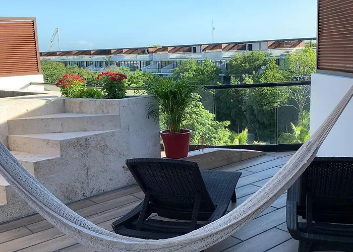 Appartement Luxury Rooftop Penthouse - Private Pool - Playacar *