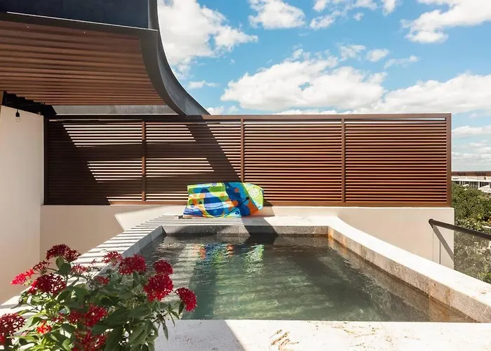 Appartement Luxury Rooftop Penthouse - Private Pool - Playacar