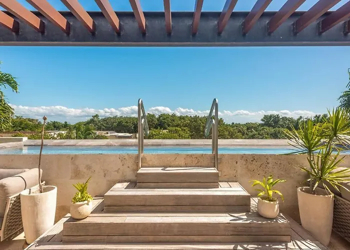 Luxury Rooftop Penthouse - Private Pool - Playacar Playa del Carmen