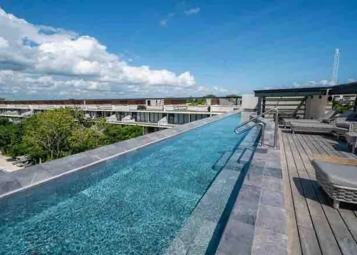 Luxury Rooftop Penthouse - Private Pool - Playacar Appartement *